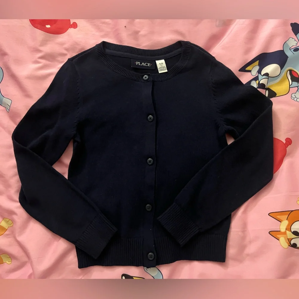 The children’s place girls cardigan size 5/6 NWOT